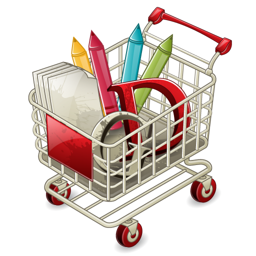 shopping cart icon. Full Shopping Cart Icon 512px